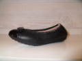 ballerine enfant cuir noir geox pornic nantes